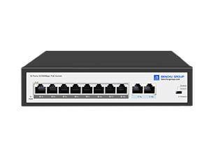 8 Ports 10/100M PoE Switch