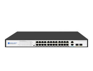 24 Ports 10/100M Unmanaged PoE Switch with 2 Gigabit RJ45/SFP Combo Uplink (SP5210-24PFE2GC)