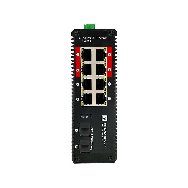 8 Port industrial POE++ switch Manufacturer