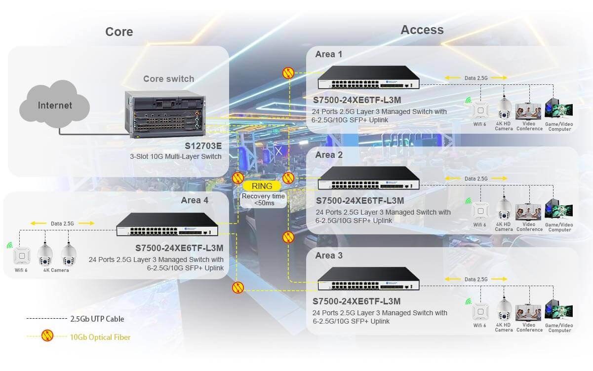 24 Port 2.5G Switch