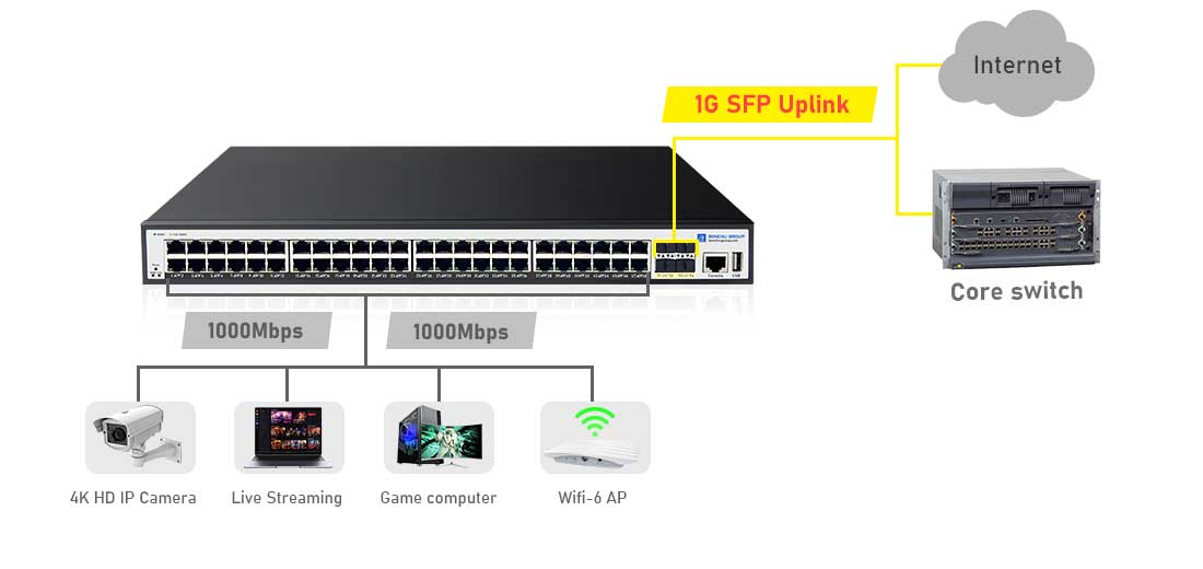 48 port ethernet switch