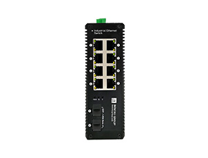 8 Port 100M Industrial PoE Switch with 2 SFP Uplink