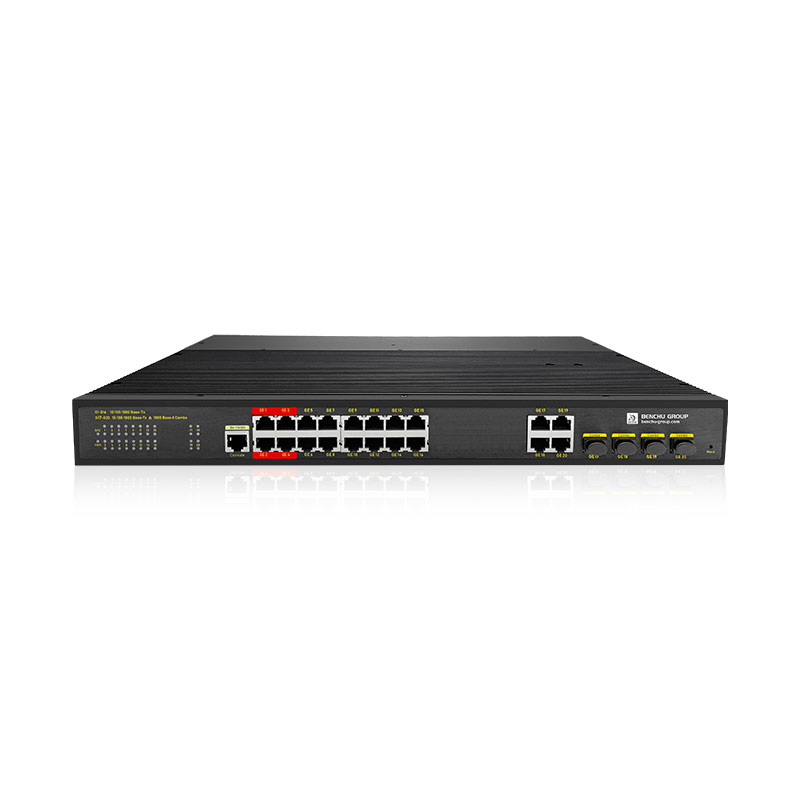 Managed 16 Port Industrial PoE++ Switch