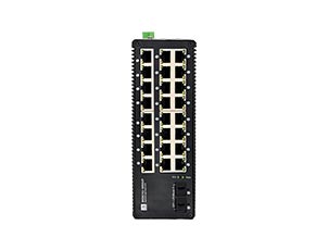 24 Port Gigabit Managed Industrial Ethernet Switch With 2 Gigabit SFP Uplink