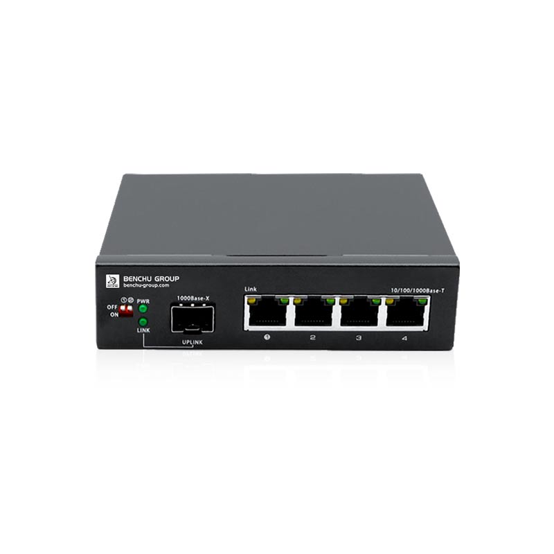 5 Port Gigabit Fiber to Ethernet Switch