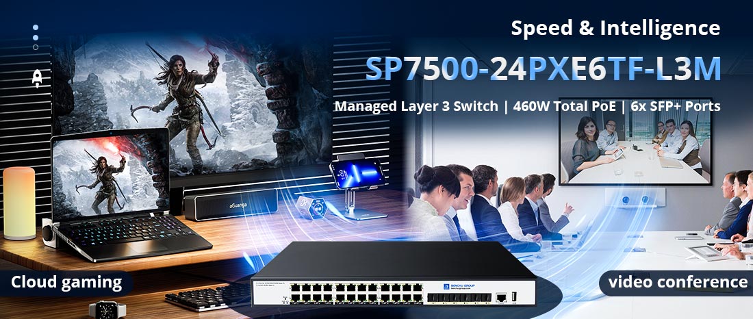 High-Performance Managed L3 Switch