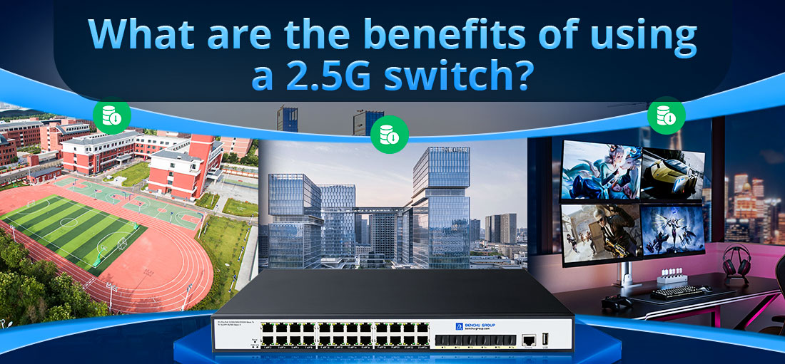 What are the benefits of using a 2.5G switch