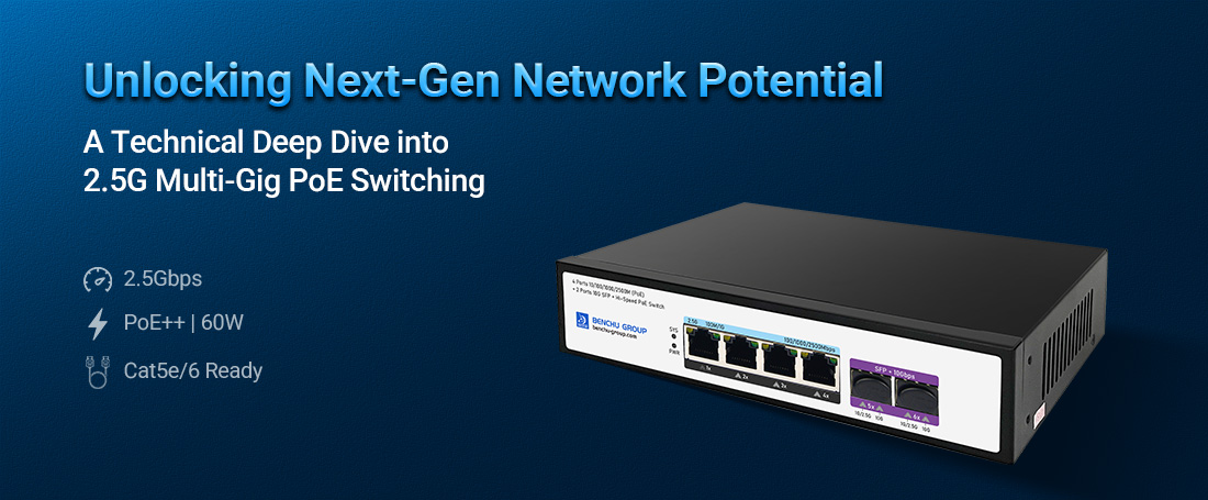 2.5G Multi-Gig PoE Switching