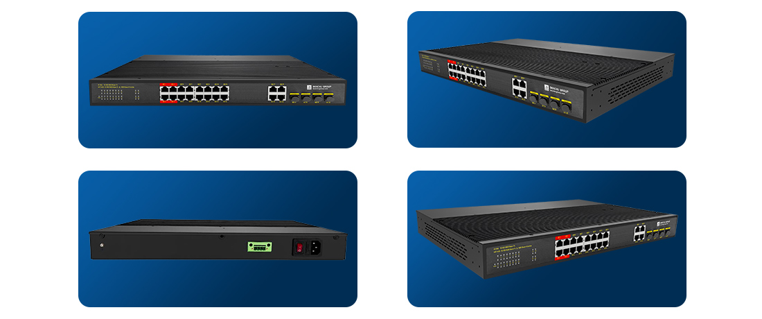 Gigabit Industrial PoE++ Switch