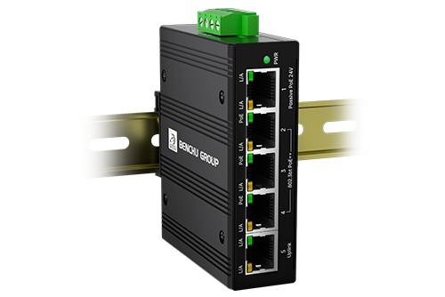 5 port FusionPoE Switch industrial mount 5 port FusionPoE Switch industrial mount