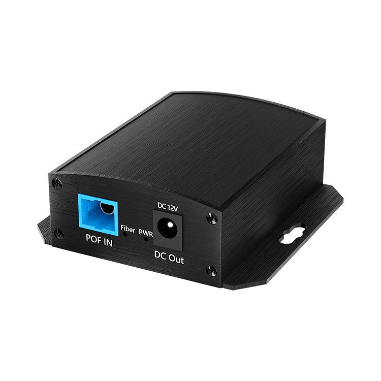 PoF-SPL-1G12V Remote Industrial Power over Fiber Splitter Remote Industrial Power over Fiber Splitter