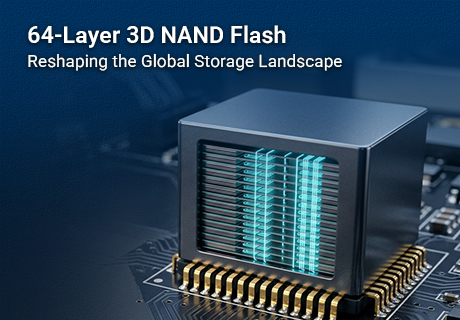 A produção em massa de memória flash NAND 3D de 64 camadas da YMTC pode remodelar o cenário do mercado global de chips de armazenamento.