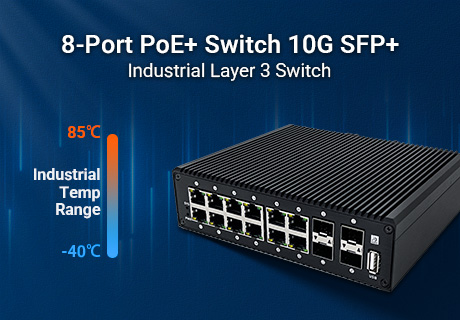 Benchu ​​Group lança o IES7511, uma potência industrial: switch PoE+ de 8 portas com uplinks SFP+ 10G para redes de missão crítica