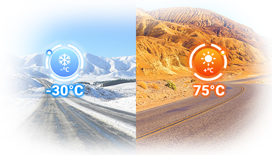 Industrial-grade active-to-passive PoE converter validated for continuous 24/7 operation across -30&deg;C to +75&deg;C ambient range in unheated enclosures and desert installations.