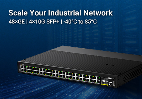 BENCHU GROUP IES7521-48GE4TF-AC: Um switch industrial gerenciável de alto desempenho para redes resilientes e escaláveis.
