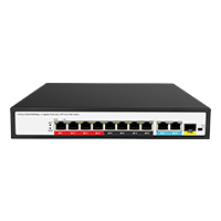 8 port gigabit 802.3bt poe switch 8 port 802.3bt poe switch with gigabit rj45 and sfp uplink