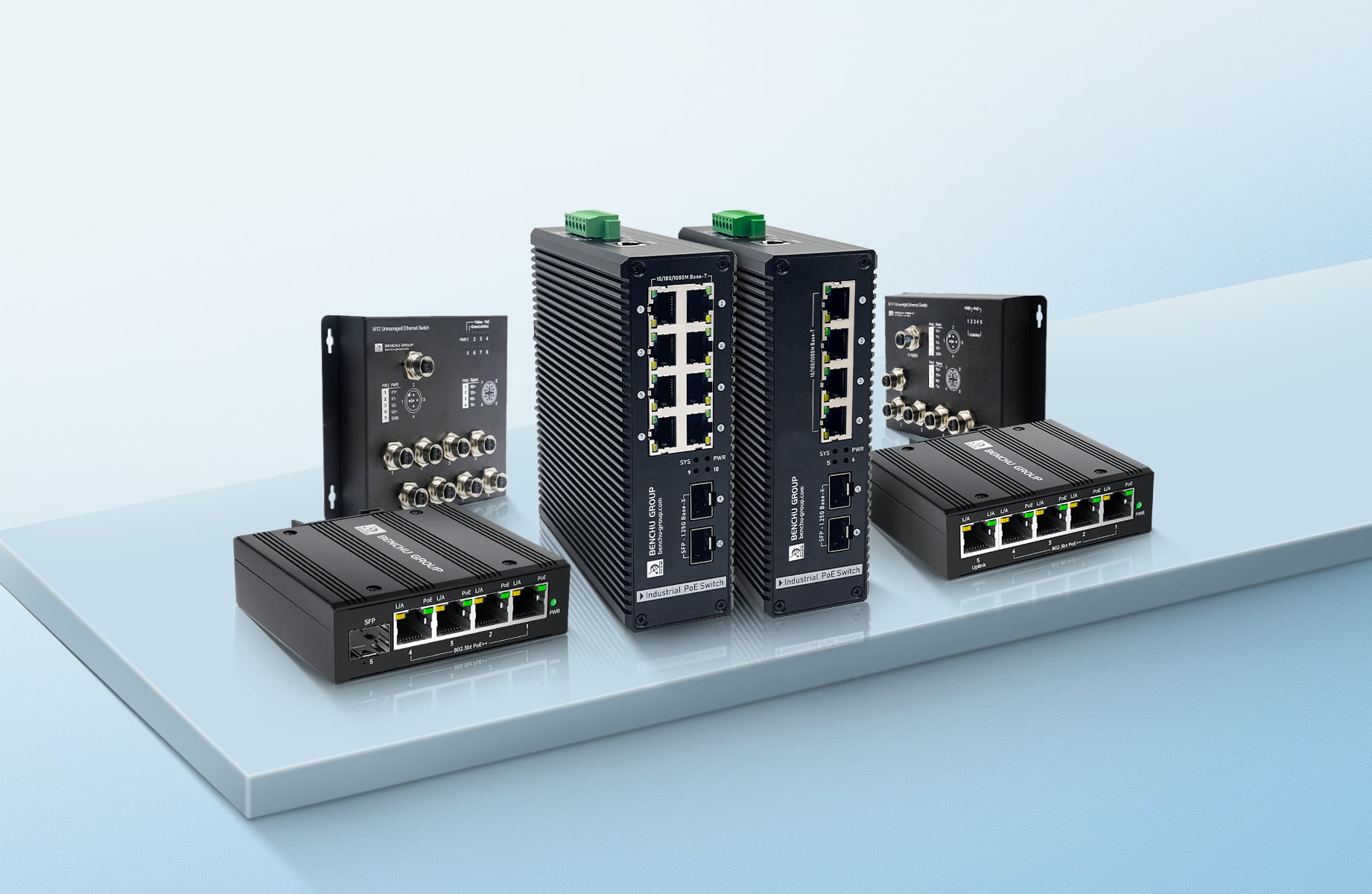 Switches PoE personalizados